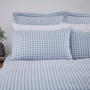 Portloe Gingham Woven Cotton Standard Pillowcase Pair