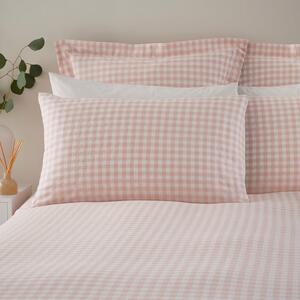 Portloe Gingham Woven Cotton Standard Pillowcase Pair