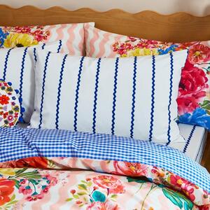 Sophie Robinson Mini Wave 100% Cotton Standard Pillowcase Pair