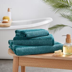 Soft Marl Quick Dry Stripe Towel Ocean Ocean