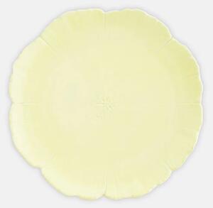 CHERRY BLOSSOM SET OF 2 DESSERT PLATE - Yellow