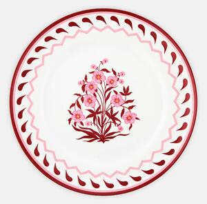 JAIPUR SET OF 2 DINNER PLATE - Bordeaux