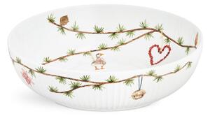 Kähler Hammershøi Christmas bowl Ø30 cm white