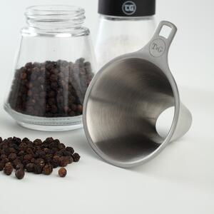 Salt, Pepper and Spice Refill Funnel Silver