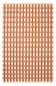 Chhatwal & Jonsson Mysore wool rug Beige-apricot orange, 180x270cm