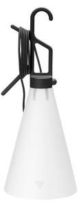 Mayday OUTDOOR Wireless lamp - / Recycled polypropylene - H 53 cm by Flos Black