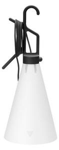 Mayday INDOOR Wireless lamp - / Recycled polypropylene - H 53 cm by Flos Black