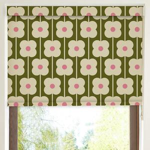 Orla Kiely Abacus Flower Translucent Made To Measure Roller Blind Seagrass