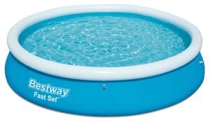 Bestway Fast Set Inflatable Swimming Pool Round 366x76 cm 57273
