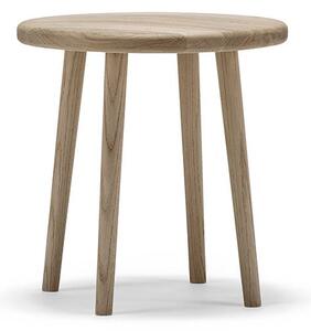 Stolab Miss Button stool Oak natural oil. low