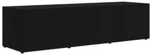 TV Cabinet Black 120x34x30 cm Engineered Wood