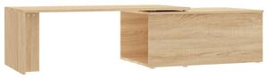 Coffee Table Sonoma Oak 150x50x35 cm Engineered Wood