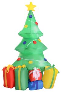 HOMCOM 1.5m Inflatable Christmas Tree W/LED lights