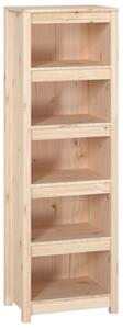 Book Cabinet 50x35x154 cm Solid Wood Pine