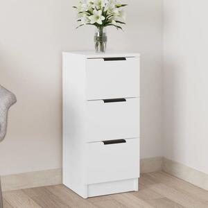 Baina Wooden Chest Of 3 Drawers - White