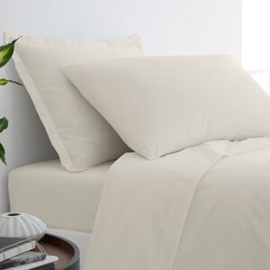 Pure Cotton Oxford Pillowcase White Sand