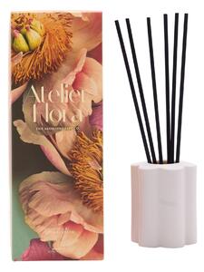 Aromatherapy Co Atelier Flora Vanilla and Peach Blossom Diffuser White