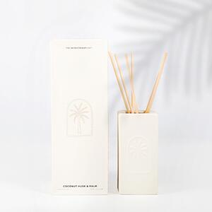 Aromatherapy Co Sunset Coconut Husk and Palm Diffuser White