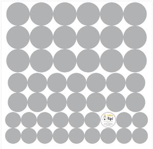 Mini Dots gray tone set