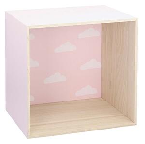 Box pink shelf 35cm