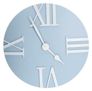 Retro light blue clock