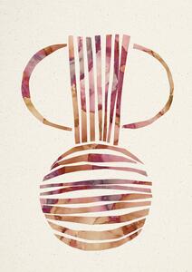 Art Print Retro Vase, Lola Lilaxlola
