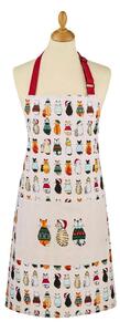 Ulster Weavers Christmas Cats in Waiting Apron Red