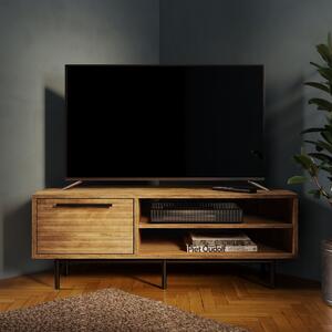 Bryant Wooden Corner TV Stand for TVs up to 50 Wood (Brown)