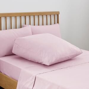 Pure Cotton Wedge Pillowcase Baby Pink