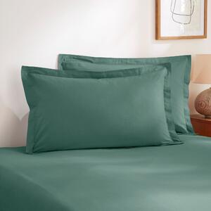 Soft Washed Recycled Cotton Oxford Pillowcase Mineral