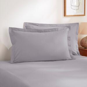 Soft Washed Recycled Cotton Oxford Pillowcase Lilac