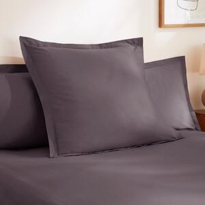 Soft Washed Recycled Cotton Continental Pillowcase Thistle