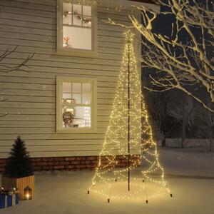 Christmas Tree with Spike Warm White 500 LEDs 300 cm