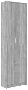 Hallway Wardrobe Grey Sonoma 55x25x189 cm Engineered Wood