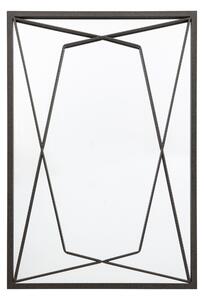 Filey Rectangle Wall Mirror Black
