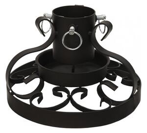 Star Trading Grainy Christmas Tree Stand 29.5x19 cm Black