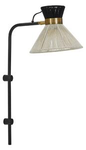 House Doctor Cord wall lamp Black