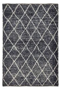 House Doctor Cruz rug Black-off white, 140x200 cm