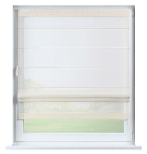Lily II white voile blind
