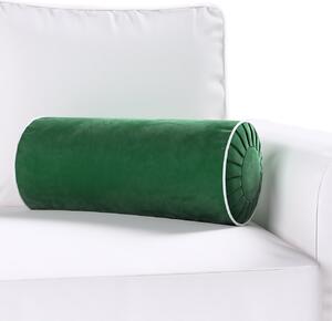 Bolster cushion with pleasts and piping