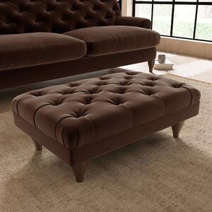 Warwick Footstool Brown