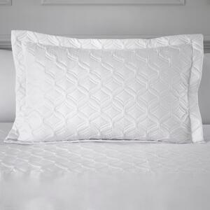 Skyler White Oxford Pillowcase White