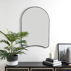 Double Arch Metal Mirror 60cm x 90cm Pewter