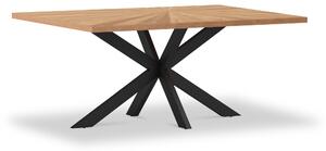 Sunburst Oak 180cm 6 Seater Dining Table | Roseland