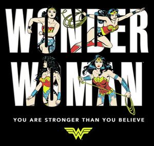 Art Poster Wonder Woman - You are strong, (40 x 26.7 cm)