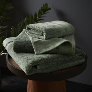 Content By Terence Conran Zero Twist Cotton Modal Towels Forest Green
