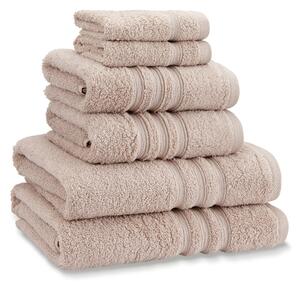 Catherine Lansfield Zero Twist Six Towel Bale Natural