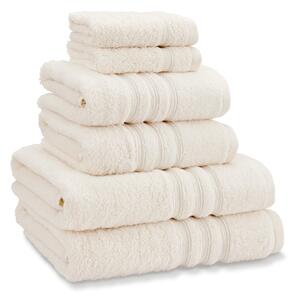 Catherine Lansfield Zero Twist Six Towel Bale Cream