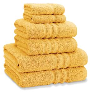 Catherine Lansfield Zero Twist Six Towel Bale Ochre