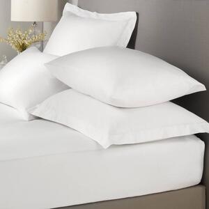 Signature Plain Dye Bed Linen White